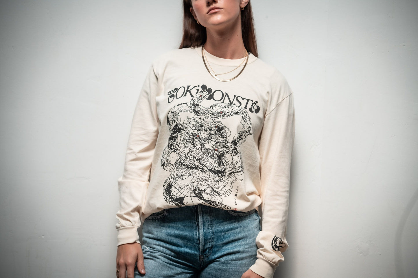 Eats The Tale Long Sleeve - Beige