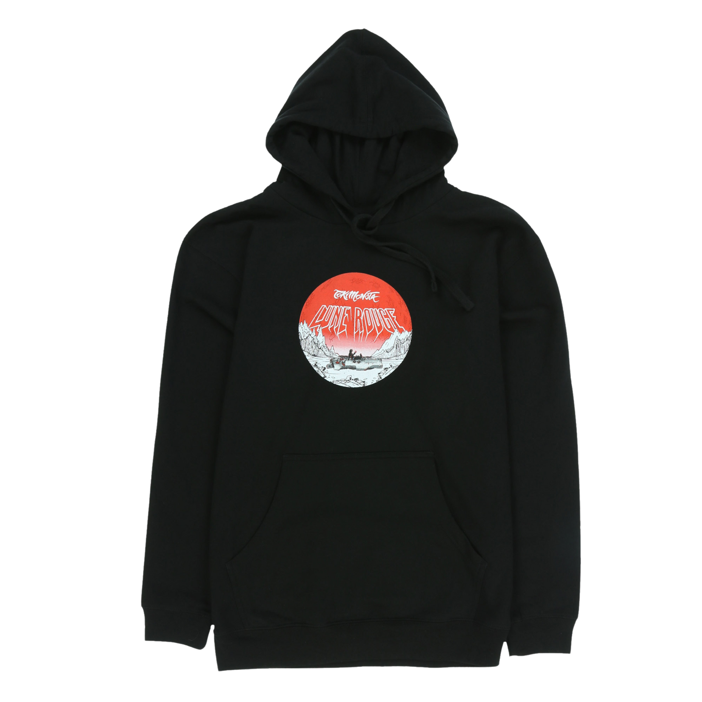 LUNE Rouge Pullover Hoodie