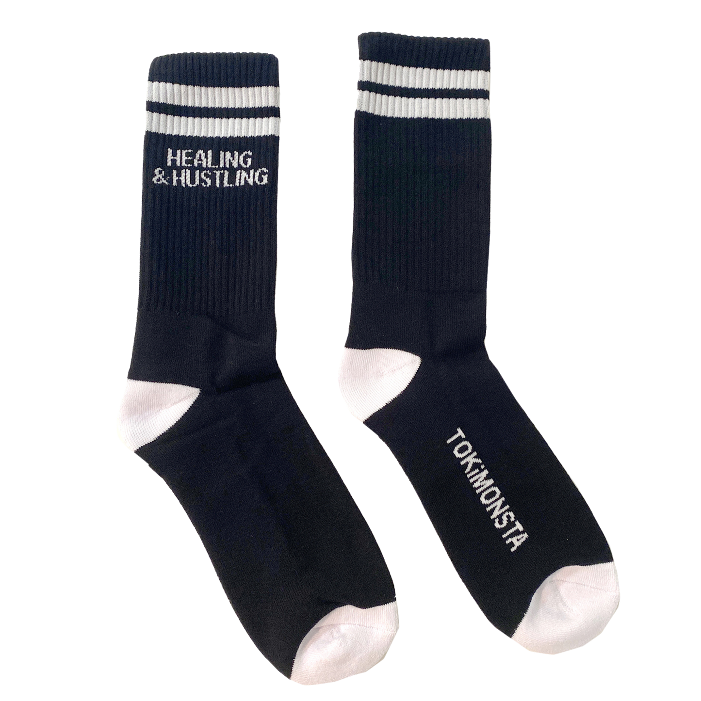 TOKiMONSTA Hustling and Healing Socks