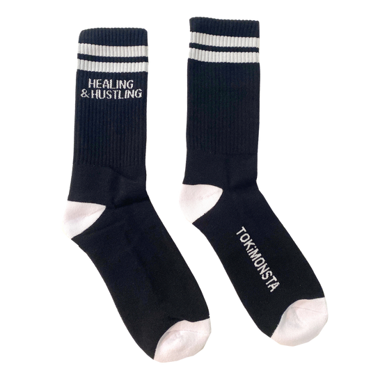 TOKiMONSTA Hustling and Healing Socks