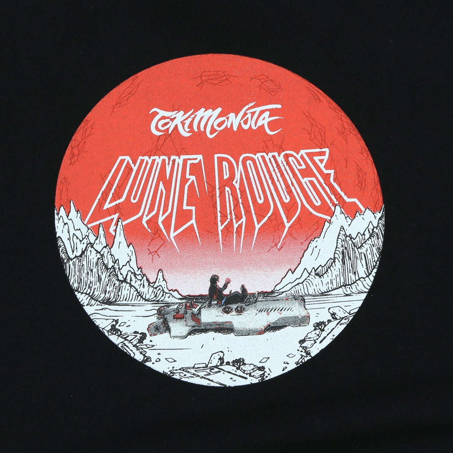 LUNE Rouge Pullover Hoodie