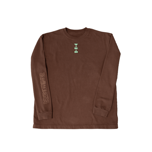 Puff Outline - Brown Long Sleeve [PRE-ORDER]