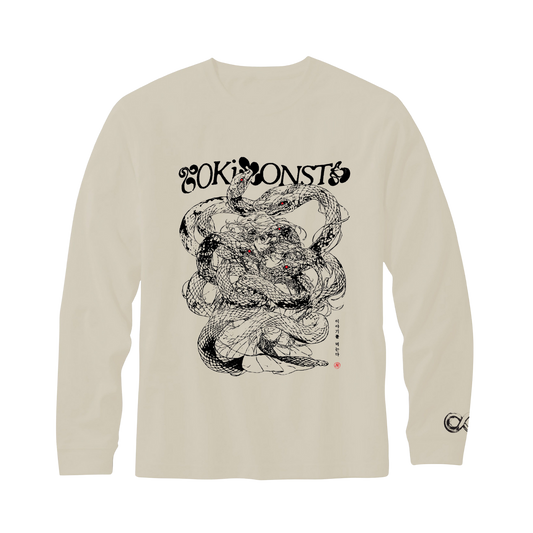 Eats The Tale Long Sleeve - Beige